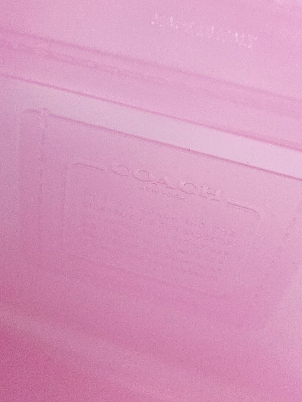 EXCELLENT RARE COACH JELLY TABBY BAG - BRIGHT PINK